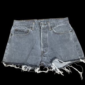 Vintage 1980s Levi's jean shorts